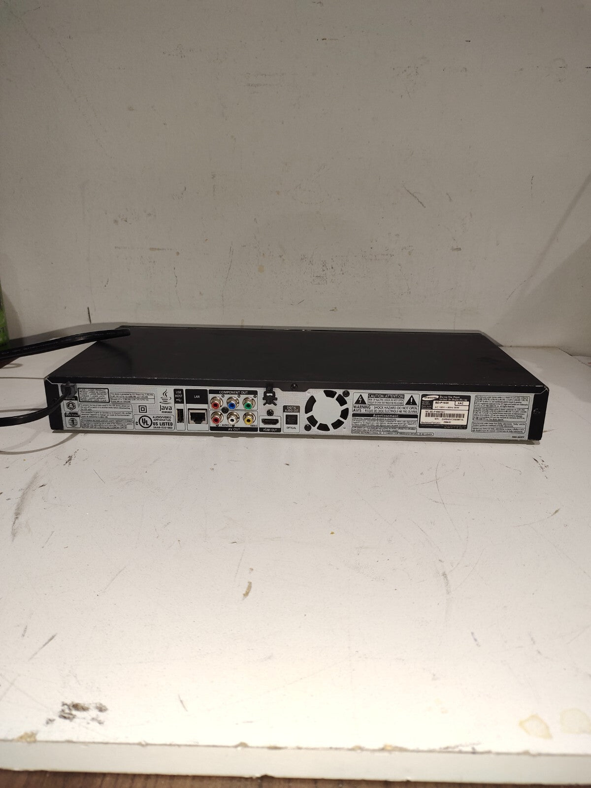 Samsung BD-P1600 Blu-Ray CD DVD Player 1080p Dolby Netflix Ready
