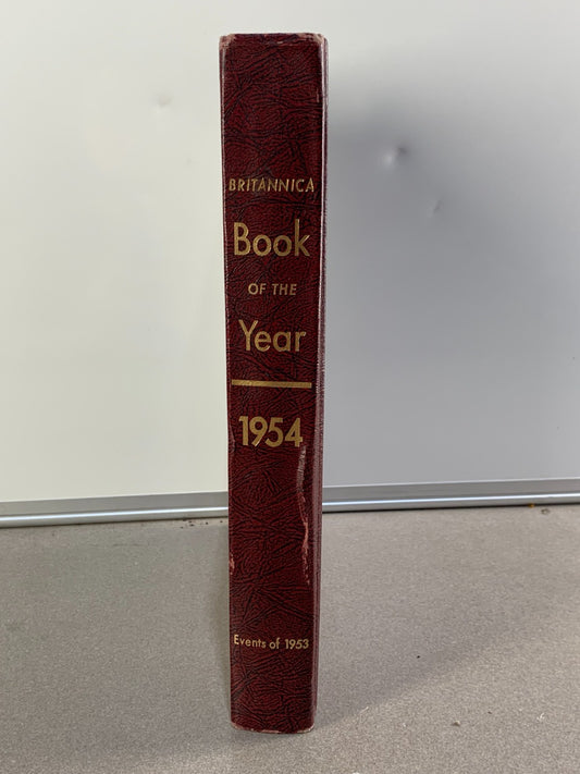 Vintage Encyclopedia Britannica Book Year 1954