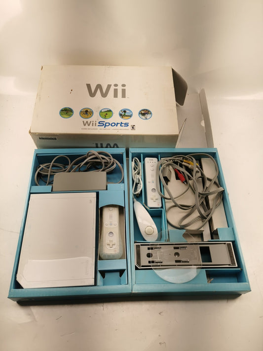 Nintendo Wii Game Console + More Attachments