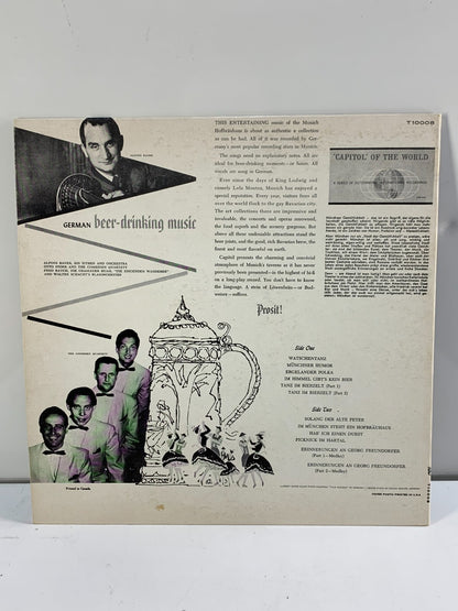GERMAN BEER-DRINKING MUSIC - ALFONS BAUR, FRED RAUCH - VINYL