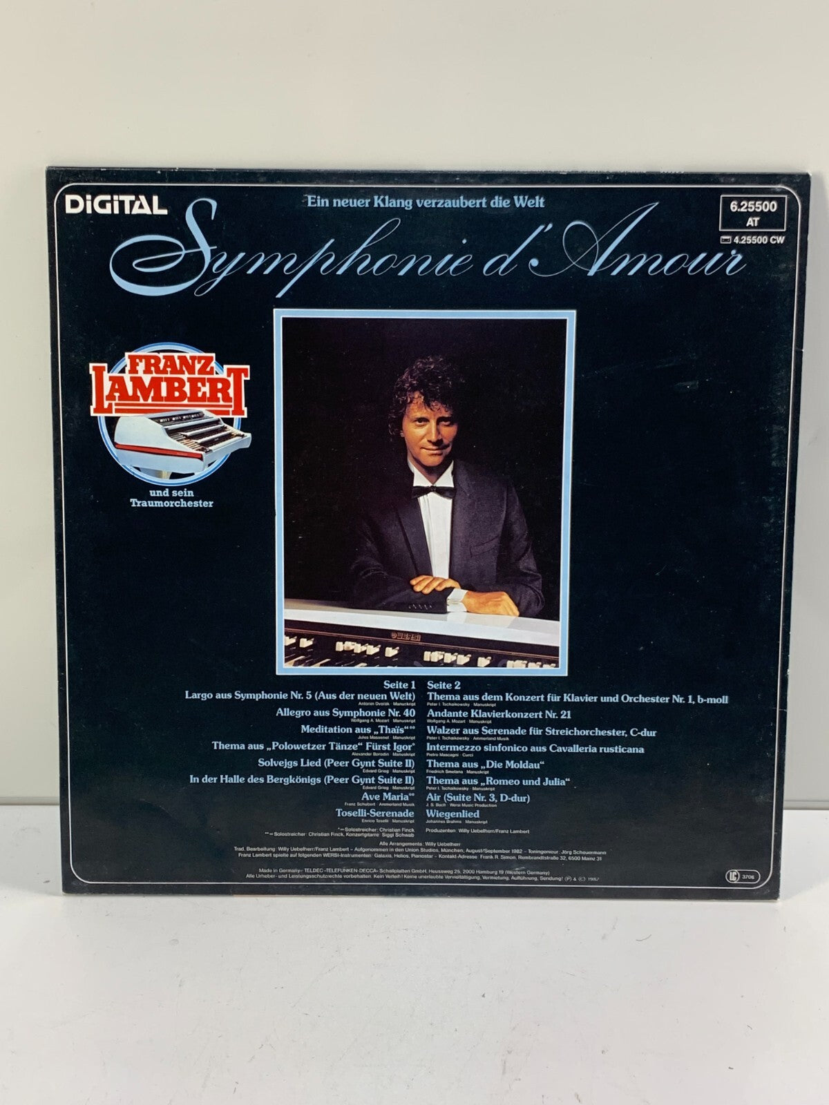 Franz Lambert Und Sein Traumorchester - Symphonie D Amour - Autographed