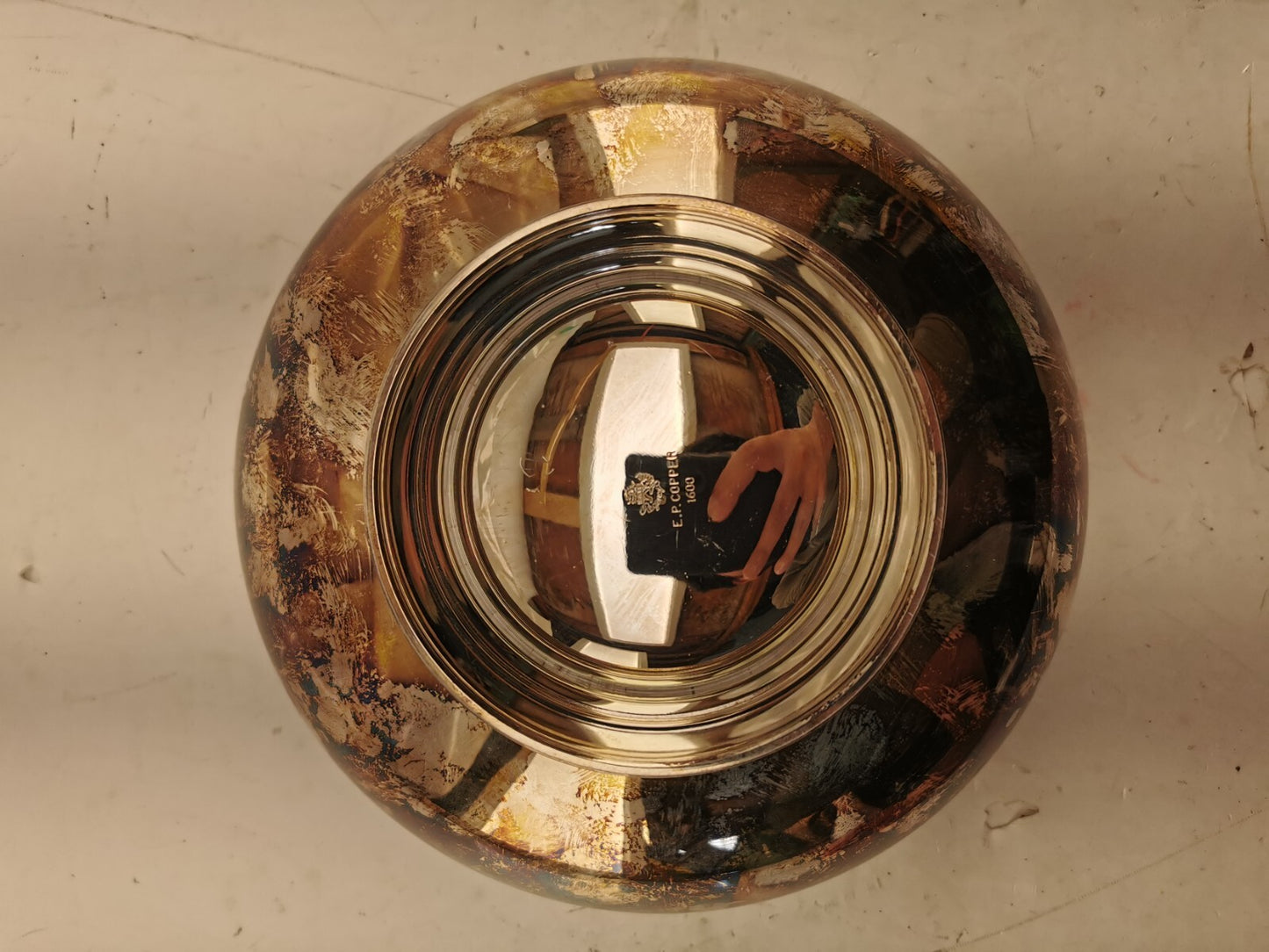 Bowl/Dish Vintage E.P COPPER