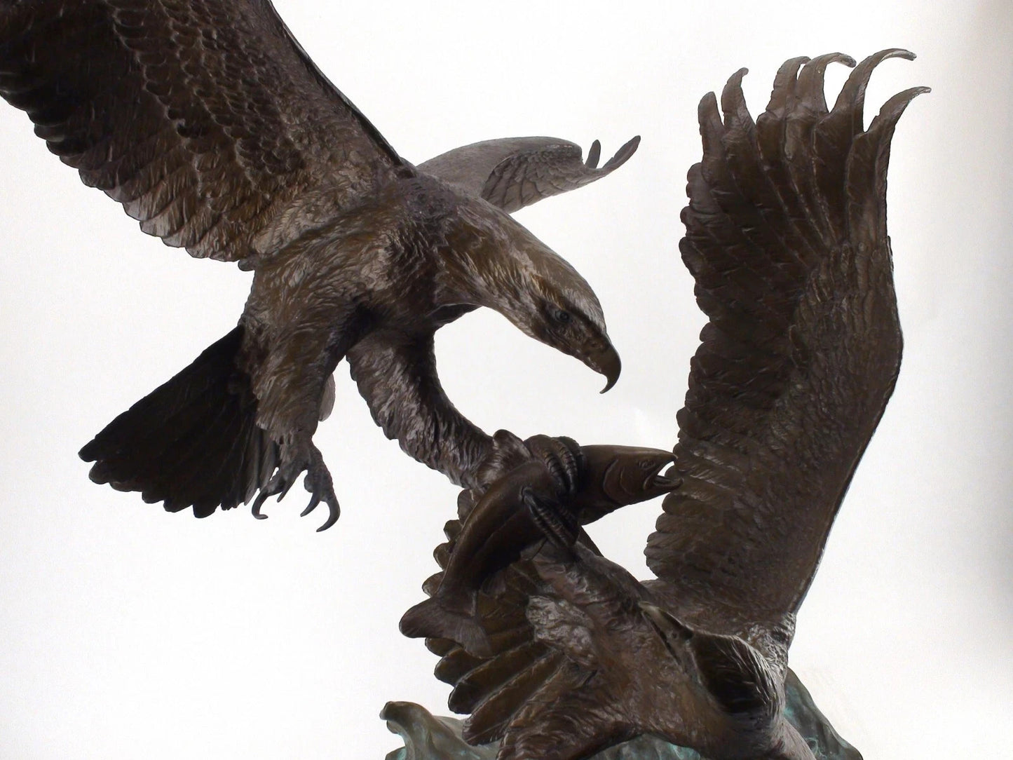 Bronze “Eagle’s Conquest” by Clark E. Bronson 1980 #9/75 Wildlife Art