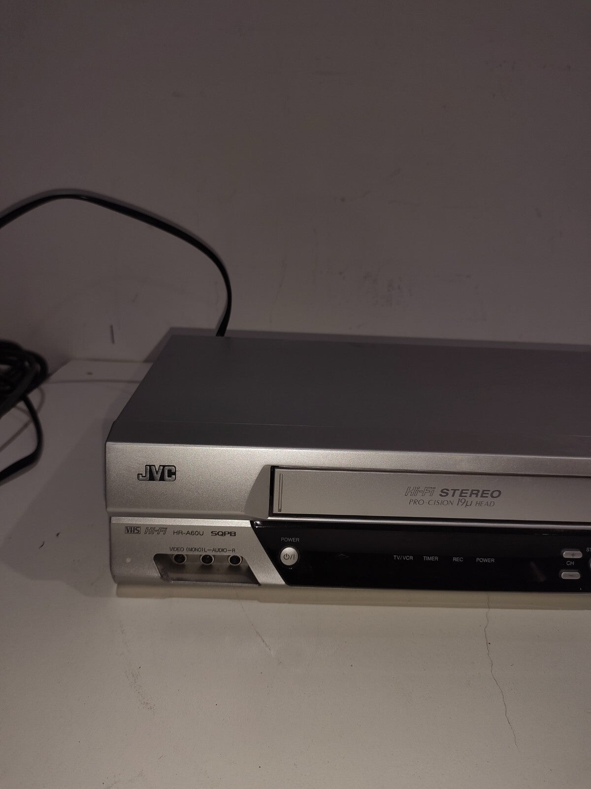 JVC HR-A60U VCR VHS Video Cassette Player Recorder 4 Head - Untested For Parts