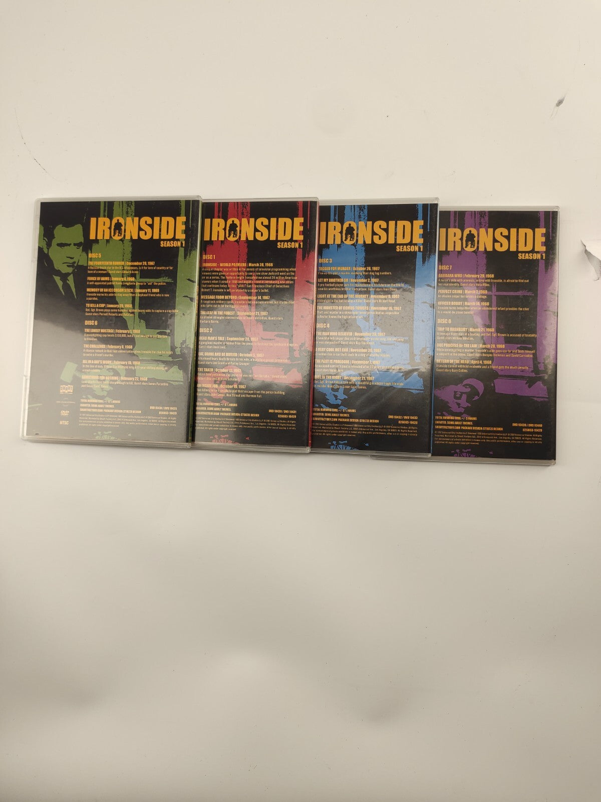 IRONSIDE COMPLETE SEASON 1 DVD Set