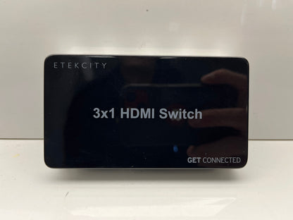 GetConnected 3x1 HDMI Switch HDS-931P