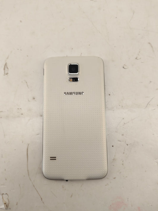 Samsung Galaxy S5 16GB White SM-G900T Fully Functional