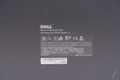 Dell PowerConnect 2724 24Port Gigabit Switch - Pre-Owned