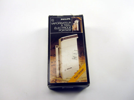 Vintage New Philips Portable Electric Fabric Steamer