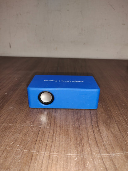 Blue Portable Speakers Rectangular