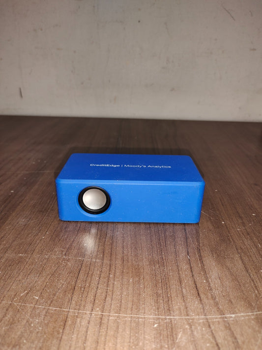 Blue Portable Speakers Rectangular