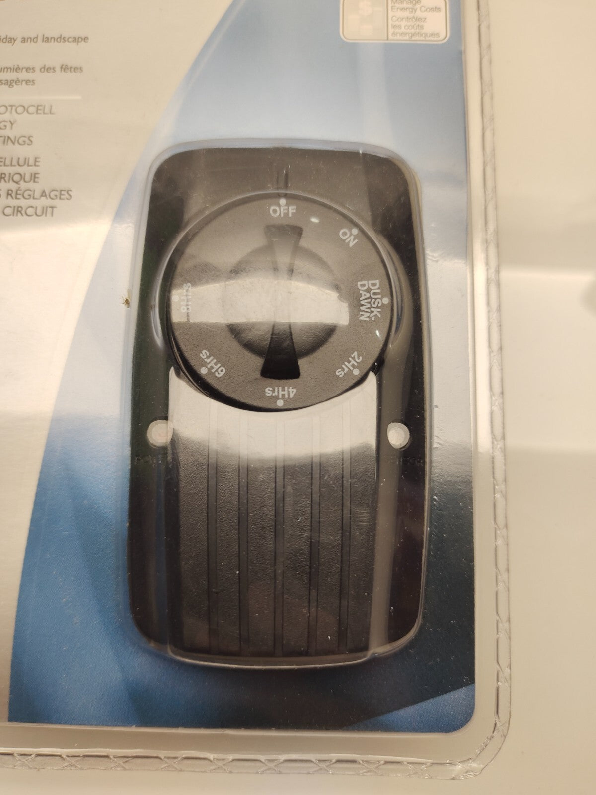 Noma Mechanical Outdoor Photocell Technology Lighting Timer Energy Saver NEW