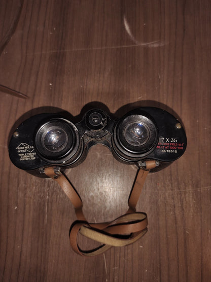 Kurt Muller Optica Binoculars & Case 7 x 35 Lumenized Coated Lens 30ft @1000 YDS