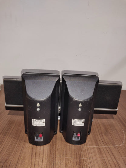 LG SH92PB-S Surround Speaker Black Silver Trim - Set of 3