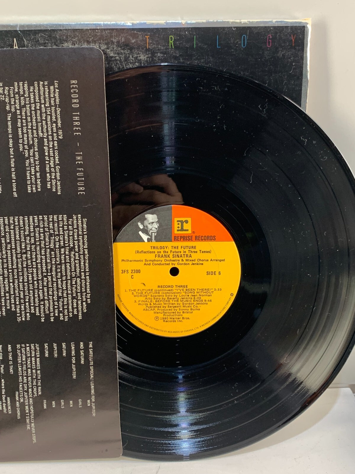 Frank Sinatra - Sinatra Trilogy 12" Vinyl LP Album Record X3 Box Set