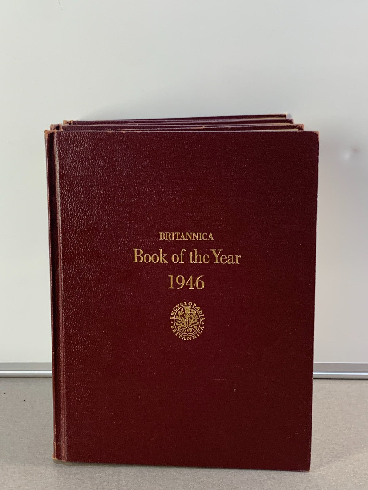 Vintage Encyclopedia Britannica Book Year Lot Set Of 3 1944 1945 1946