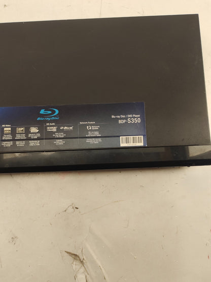 Sony Blu-Ray DVD/CD Player Model BDP-S350 HD 1080P