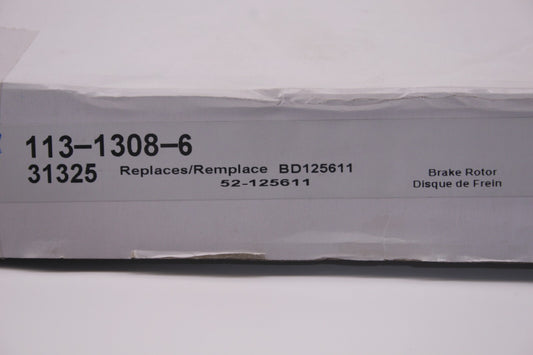 Disc Brake Rotor replaces Wagner BD125611