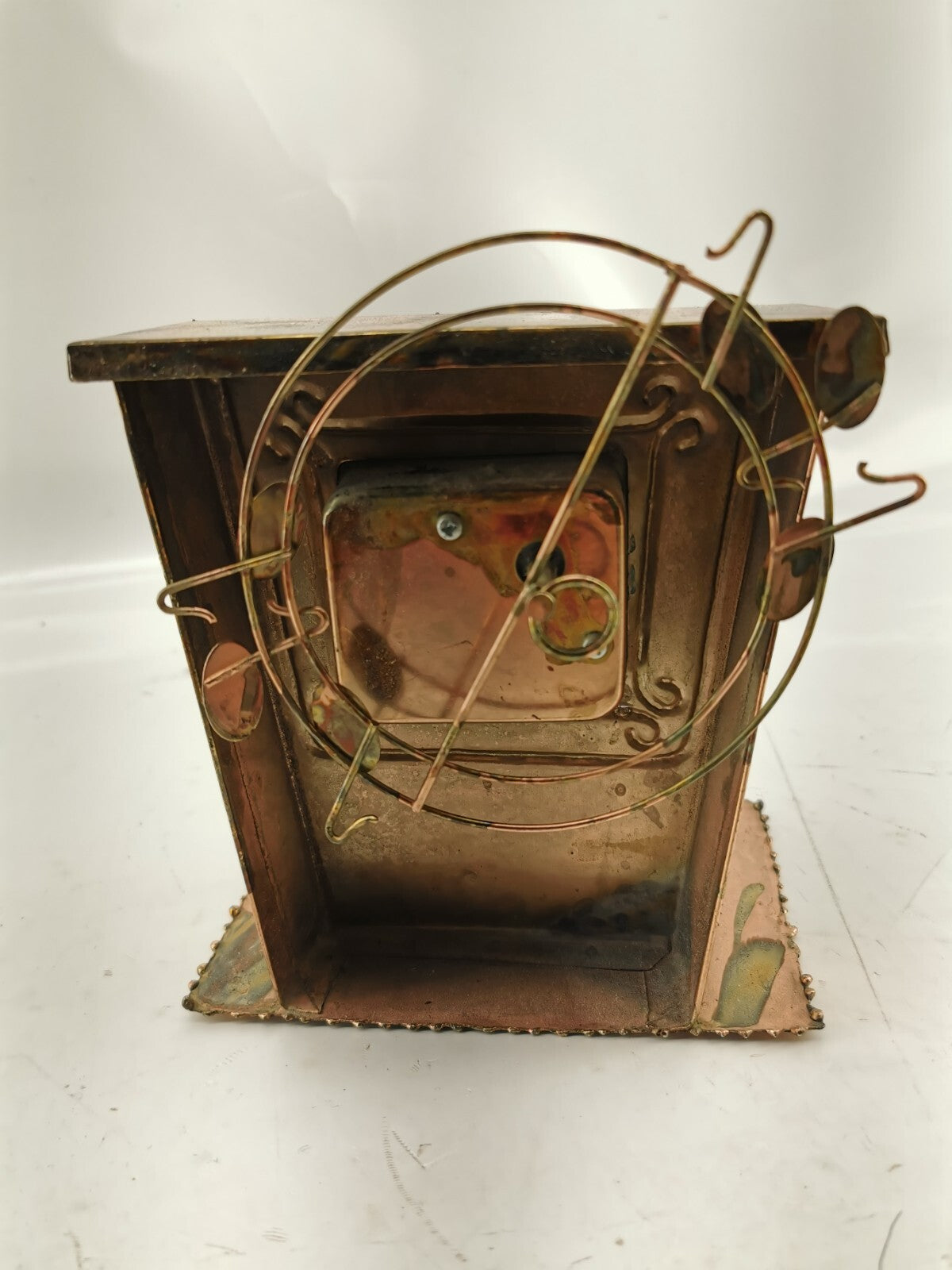 Vinatge Steam Punk Art- Copper/Tin Music Box Piano Player