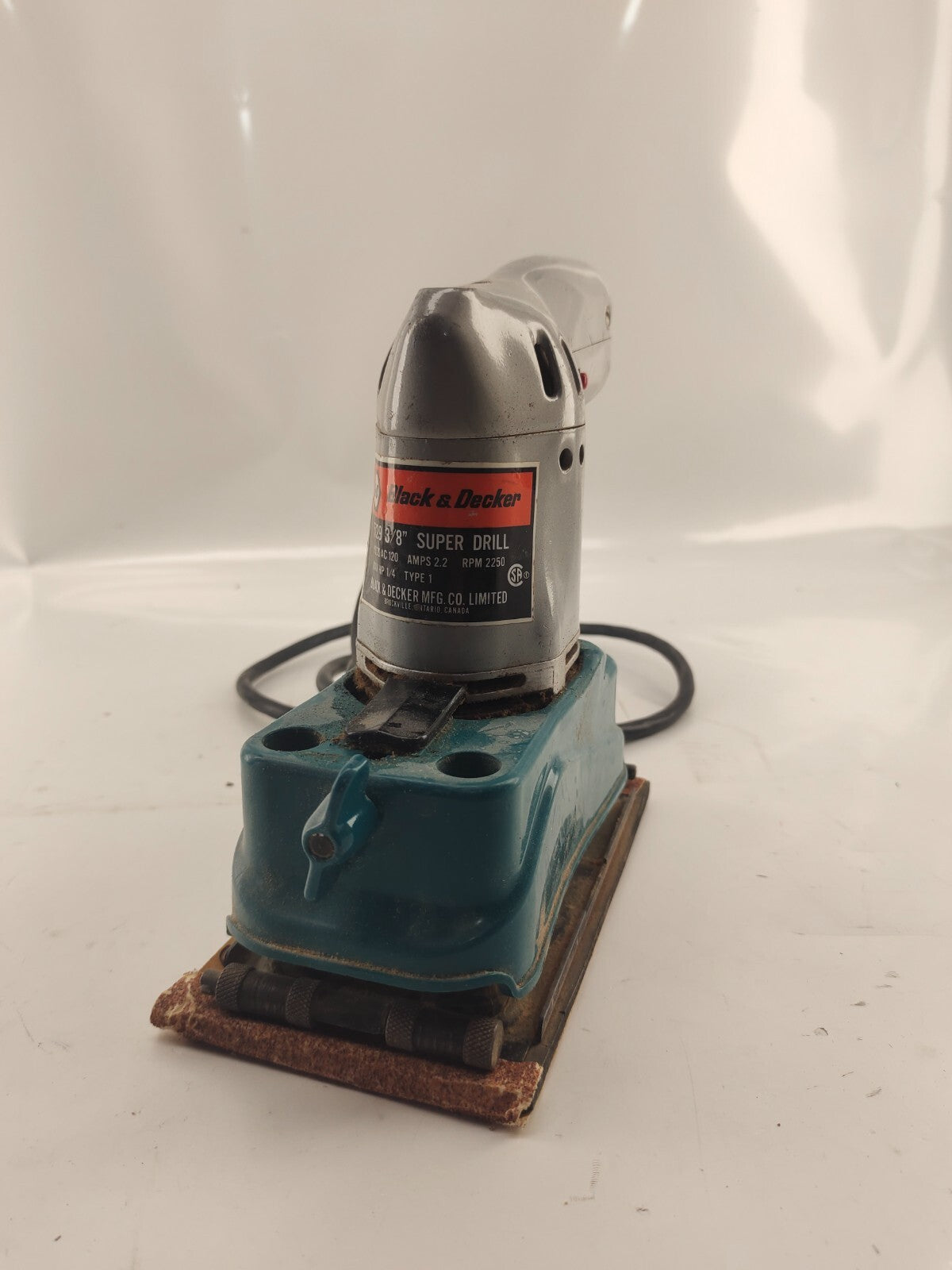 Vintage Black & Decker Finishing Sander