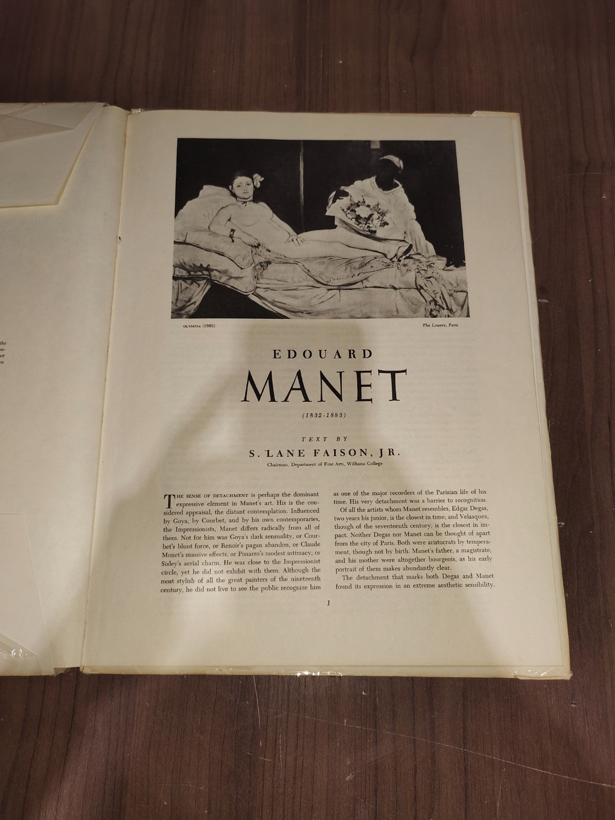 Vintage Rare Collectible - An Abrams Art Book - Manet