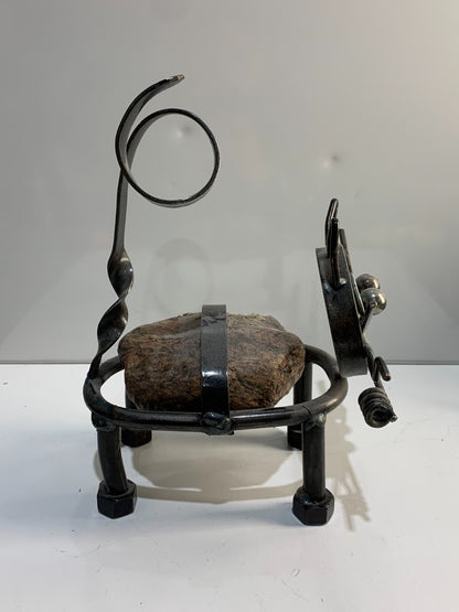 Cat Metal Sculpture art