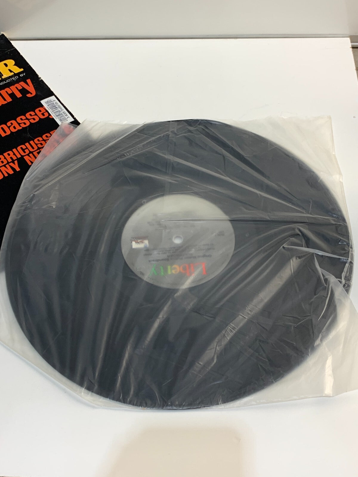 Goldfinger Score Stereo L P Record United Artists UAS 5117 Black Label Album 12"