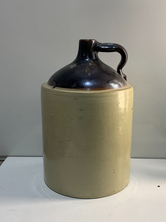 Vintage Stoneware Western Stoneware Whiskey Crock Jug