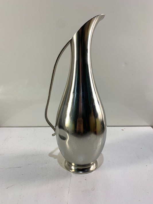 Vintage MCM Metawa Holland Pewter 12” Water Pitcher