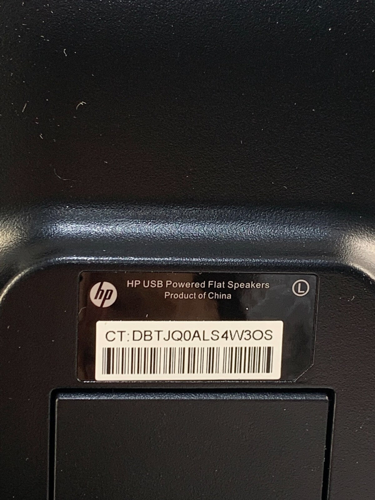 HP H-204B USB Powered Slim Flat Laptop Speakers 63691