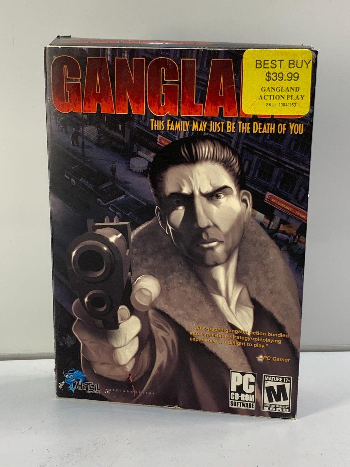 GANGLAND (PC 2004) small Box version - Complete With Manual