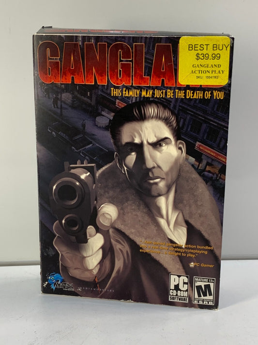 GANGLAND (PC 2004) small Box version - Complete With Manual