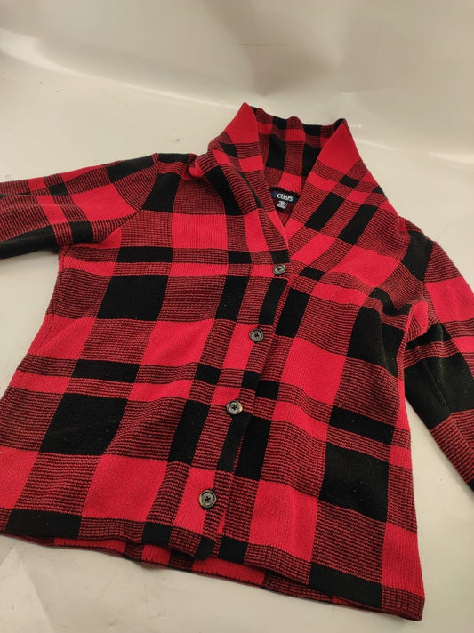 CHAPS Women's loose fit Cardigan Sweater L