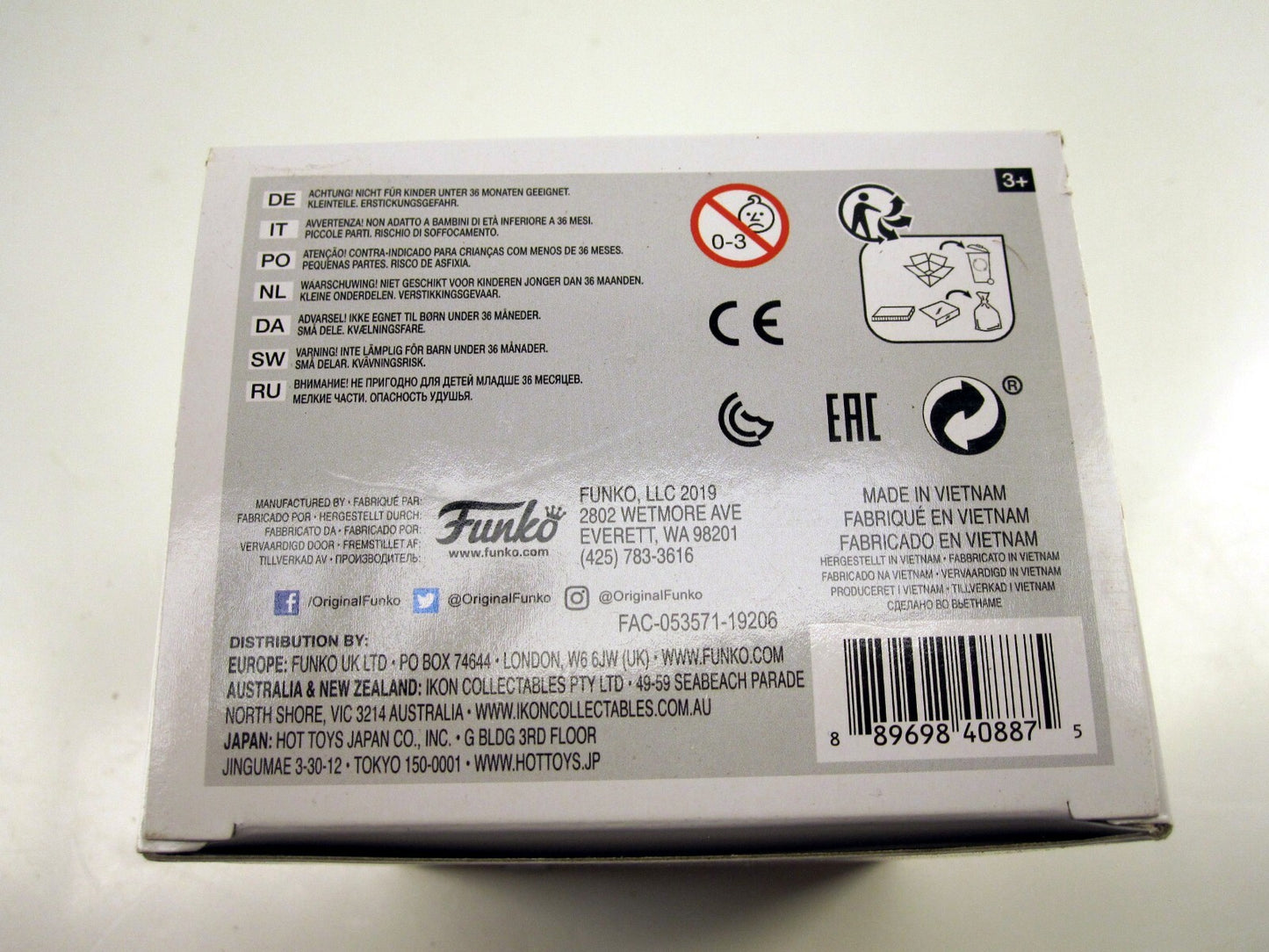 Funko Pop Frozen 2 Anna Vinyl Figure Sealed Special Edition 598