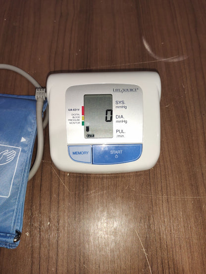 LIFE SOURCE UA-631V - Advance One Step Digital Blood Pressure Monitor