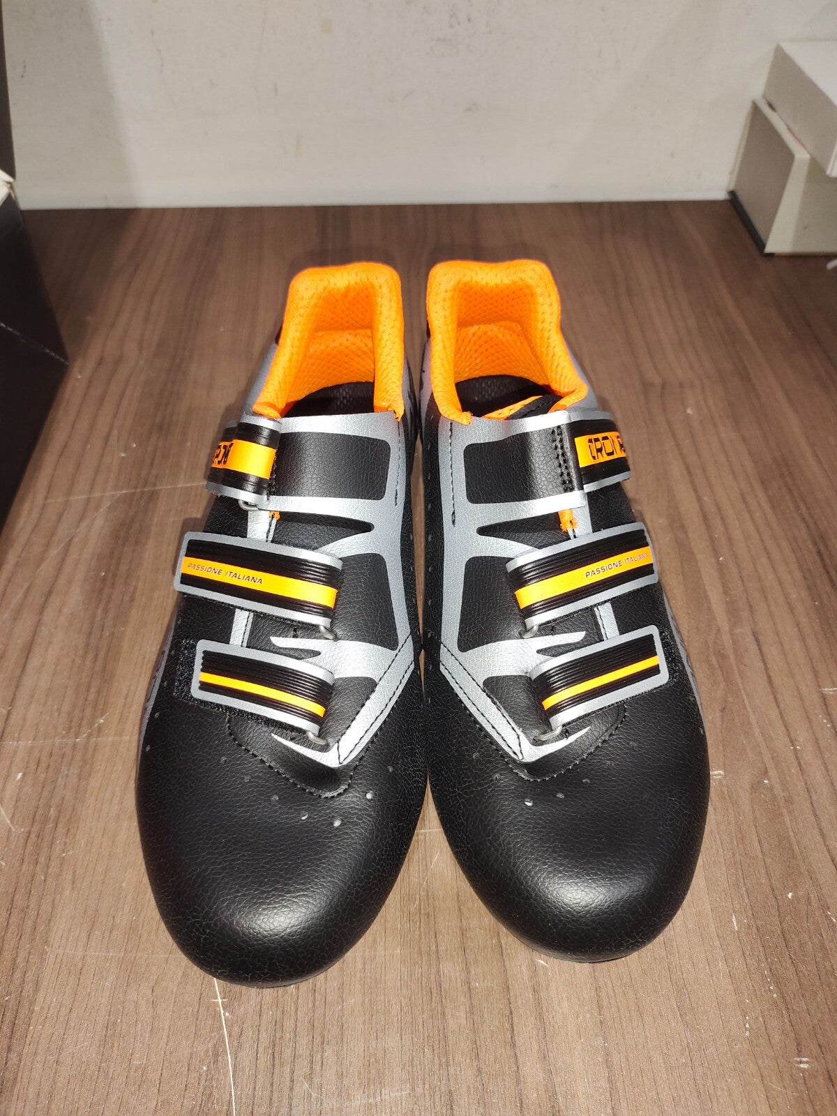 Crono CX-4-17 MTB NYLON Black Orange Shoes - Size - 45 (EUR)