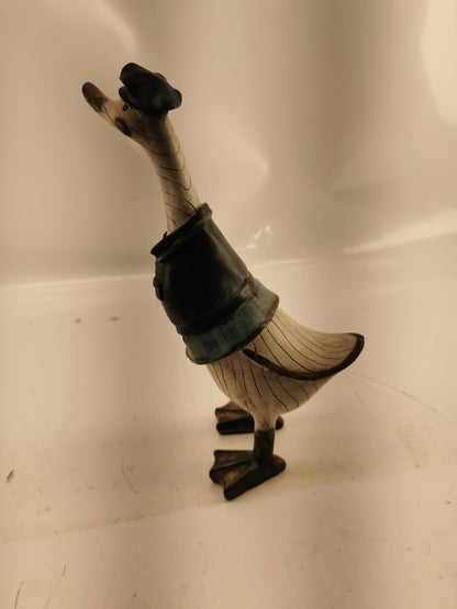 Vintage Tii collection resin Duck police man figurines Hand crafted.