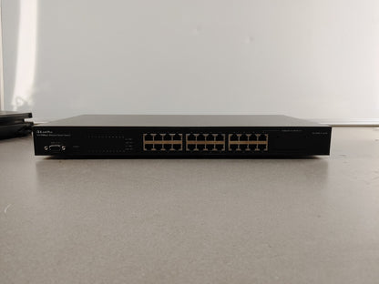 GOOD CONDITION LinkPro 10/100Mbps 24 port Ethernet Switch - Brown