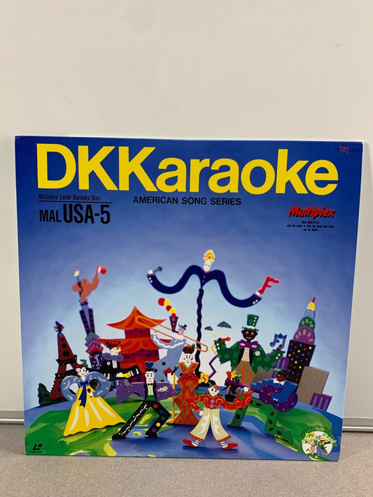 DK KARAOKE American Song Series Laserdisc LD MAL USA-5 Multiplex Laser Disc
