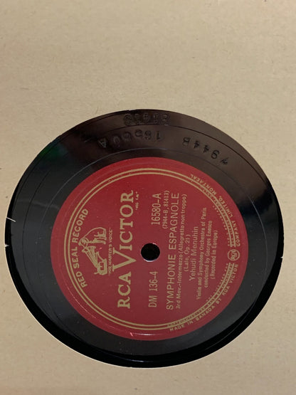 Georges Enesco - Symphonie Espagnole - RCA Victor DM136 EX