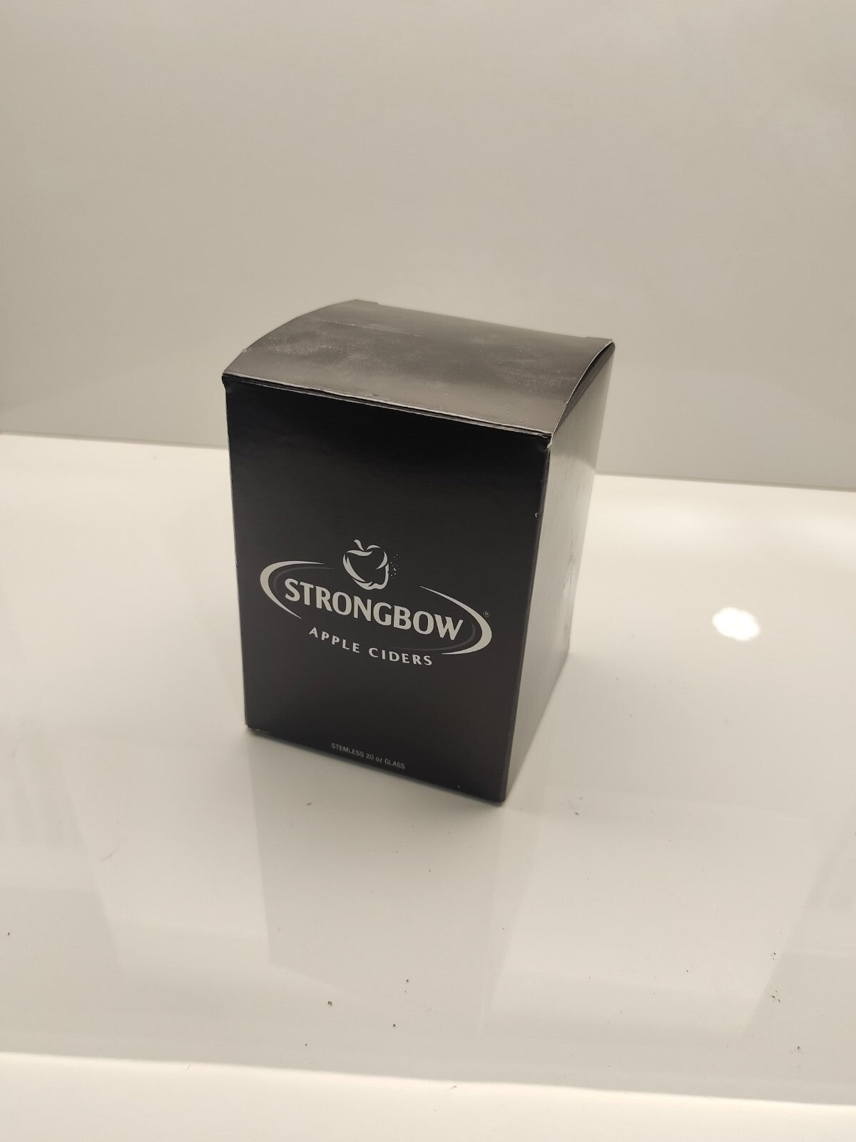 STRONGBOW Hard Apple Cider Stemless Archer Logo Glass H P Bulmer