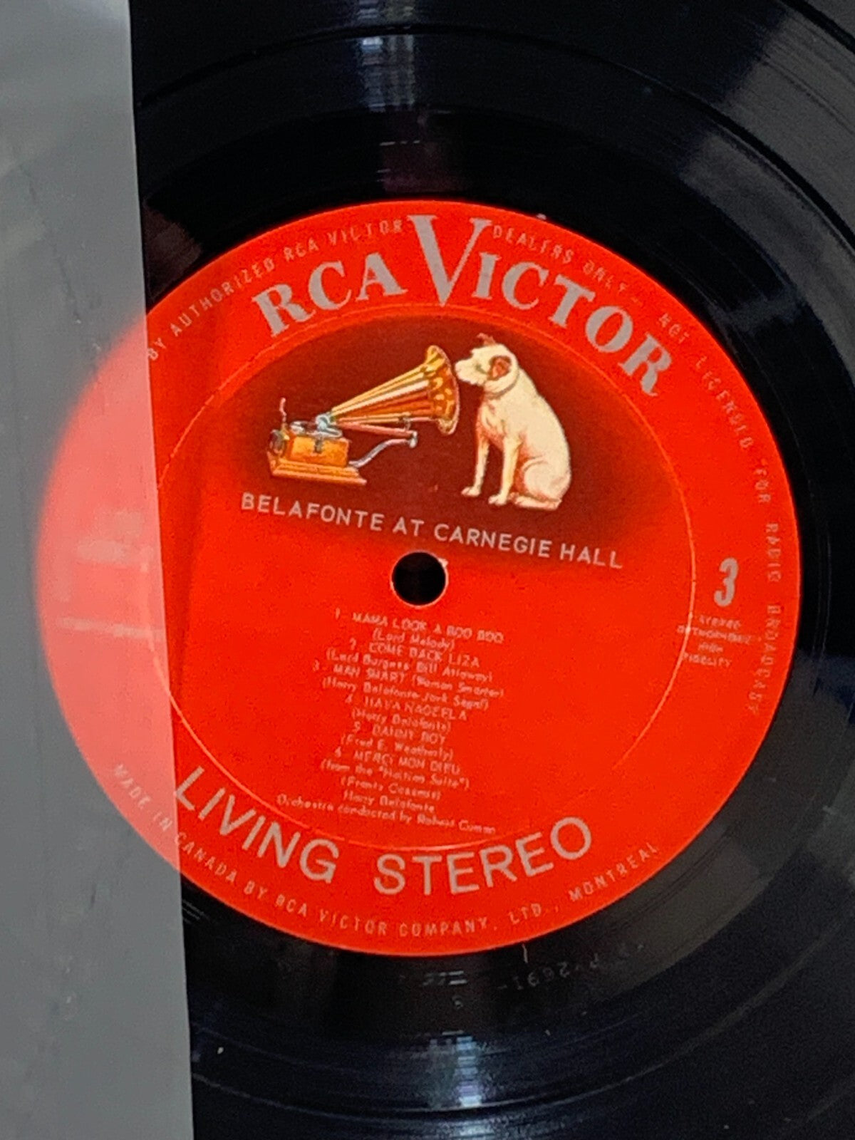 BELAFONTE At Carnegie Hall -Original 1959 RCA LS 2-LP - TAS Audiophile TOP COPY