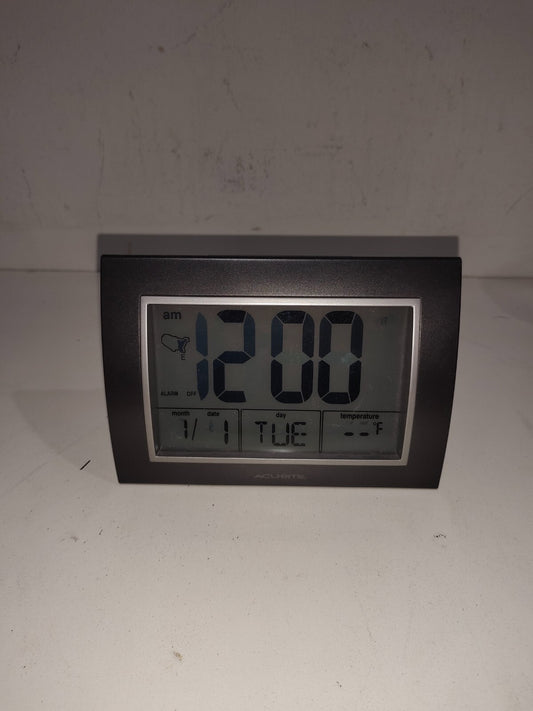 Acu-Rite Battery Operated 7 x 5"  Digital Alarm Clock