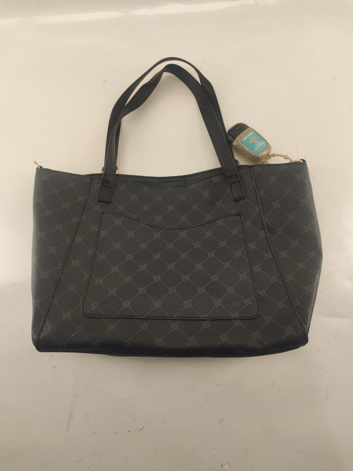 Nine West Bag Purse Black Striped