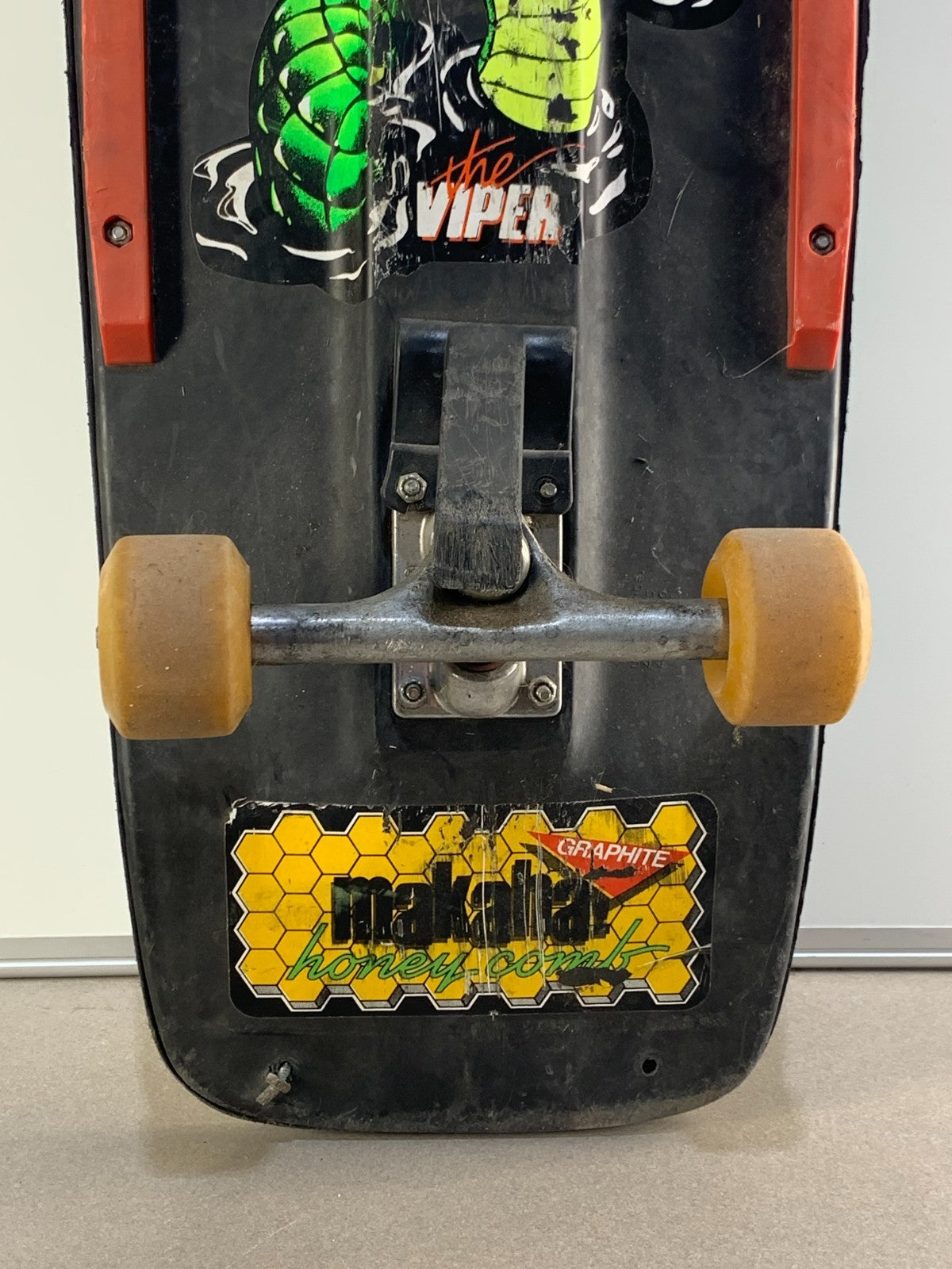 Vintage Plastic Viper Skateboard Makaha 1980's