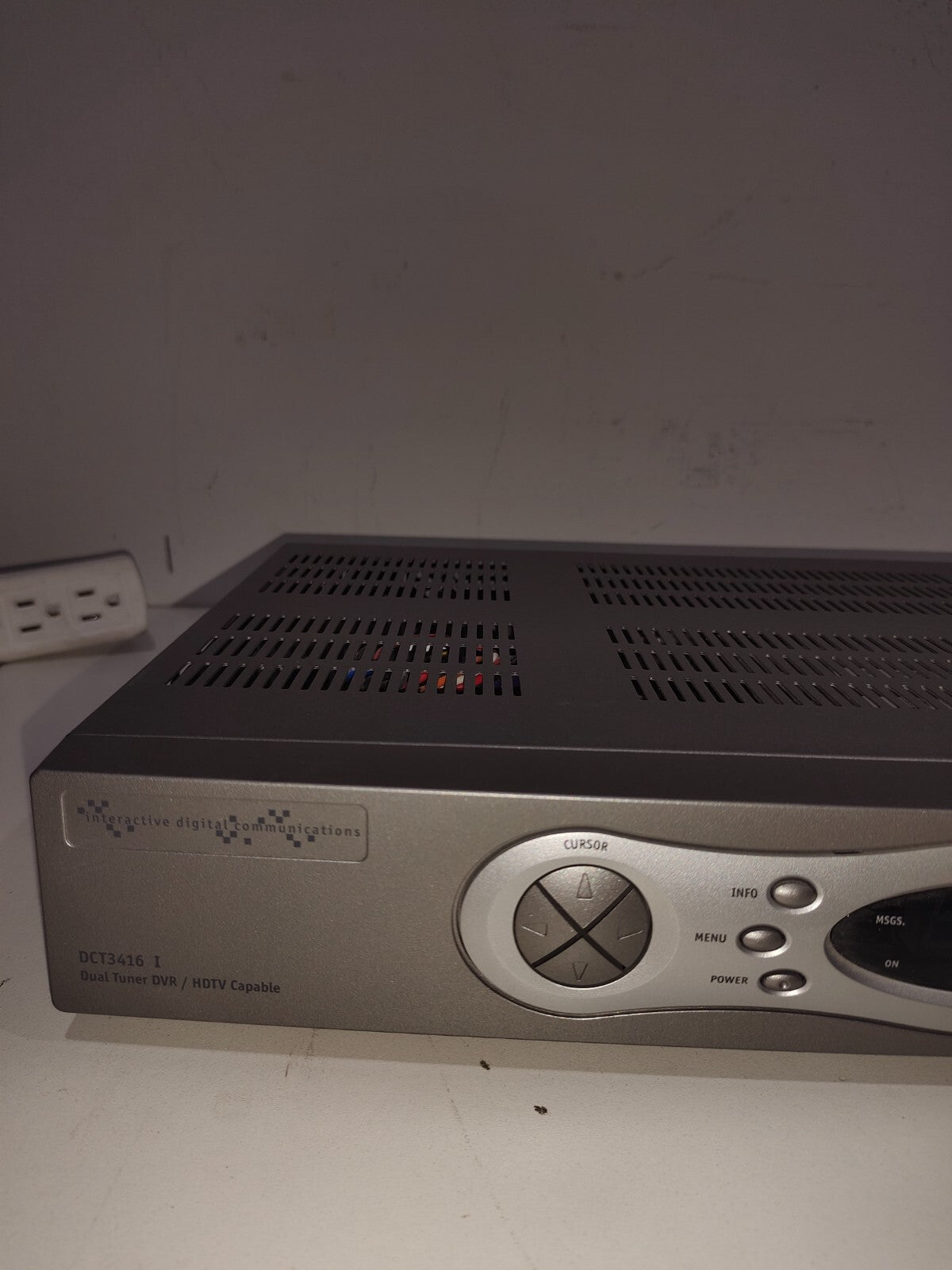 Motorola CATV Silver Converter DCT3416 - Untested