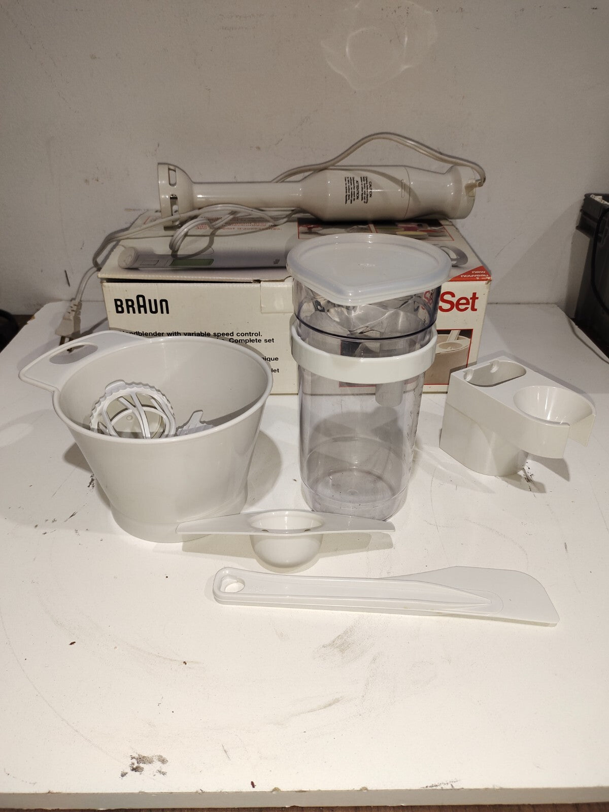 Braun Multipractic Set - MR700 - Type 4181 - Variable Speed