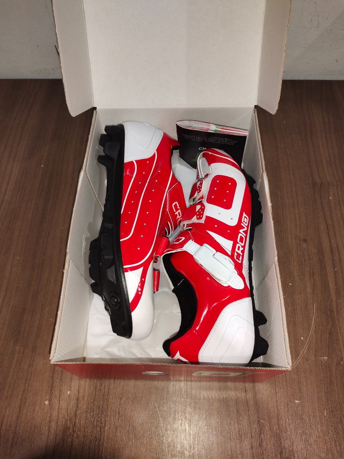 Crono CX-3-17 MTB NYLON Ross Red Shoes - Size - 44.5 (EUR)