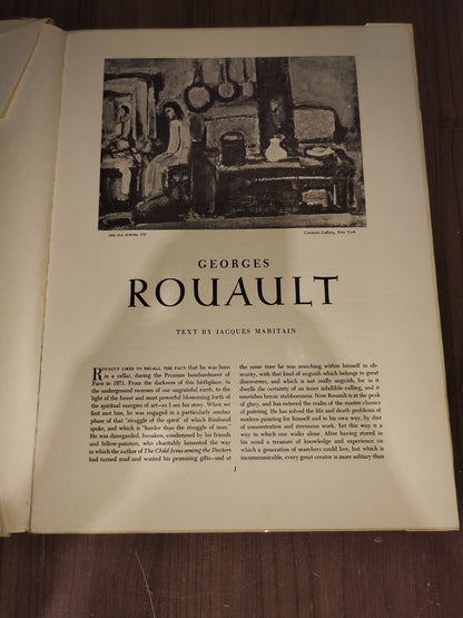 Vintage Rare Collectible - An Abrams Art Book - Rouault