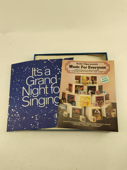 It's A Grand Night for Singing Reader's Digest 8 LP Record Box